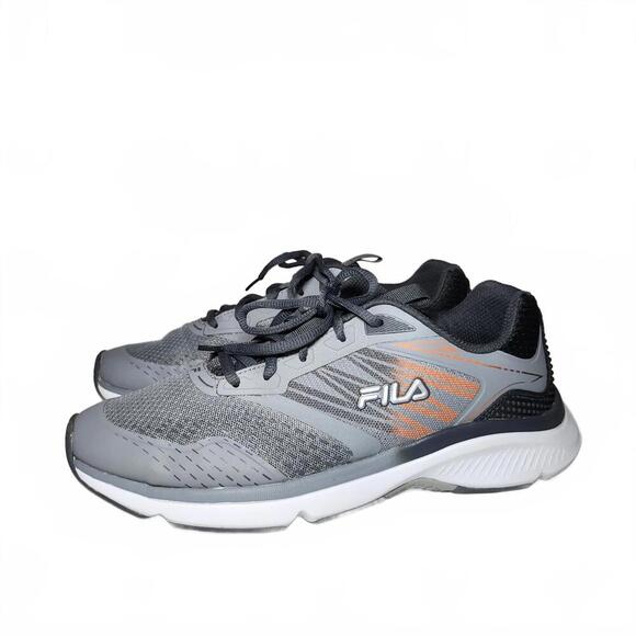 Fila Memory Trexler 3 Size 9 Gray and Black Athletic Shoes - Picture 3 of 9